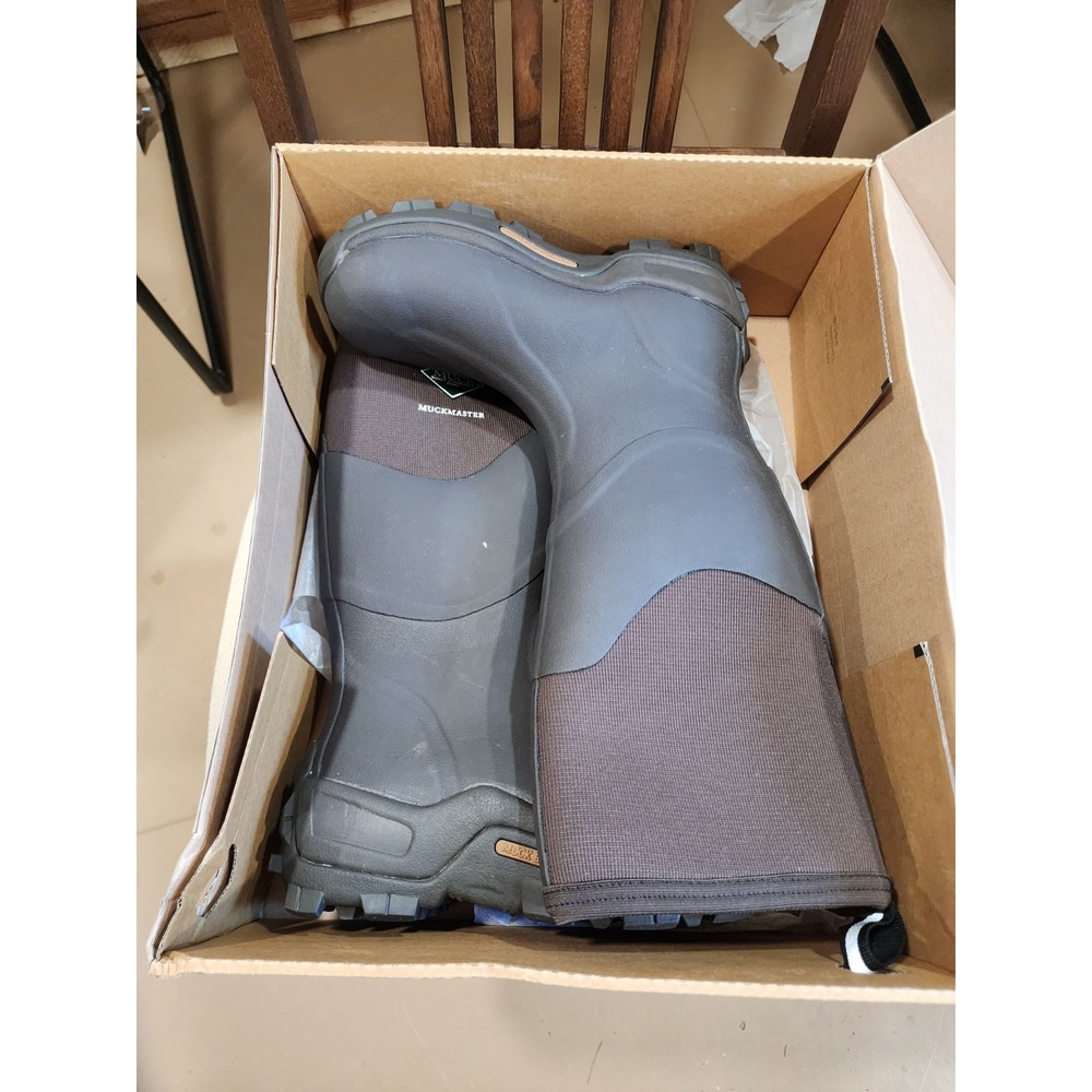 MUCK Muckmaster Men 6 Women 7 EU 38 Brown Waterproof All Purpose Tall Boot